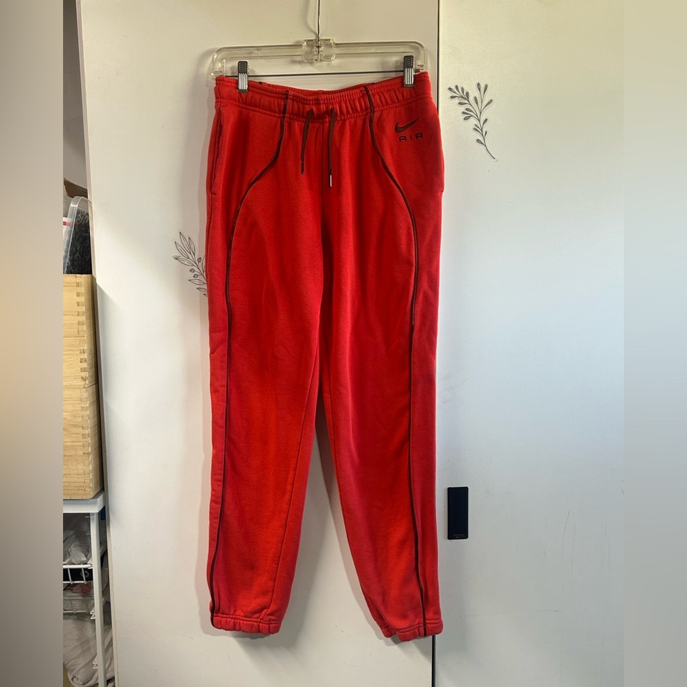 Nike Air Bright Red Joggers